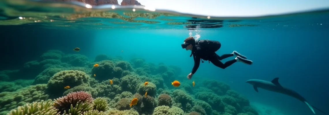praticare snorkeling